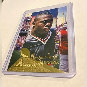 Marshall Faulk RC Rookie 1994 Pinnacle Football Card #198 Vintage collectible